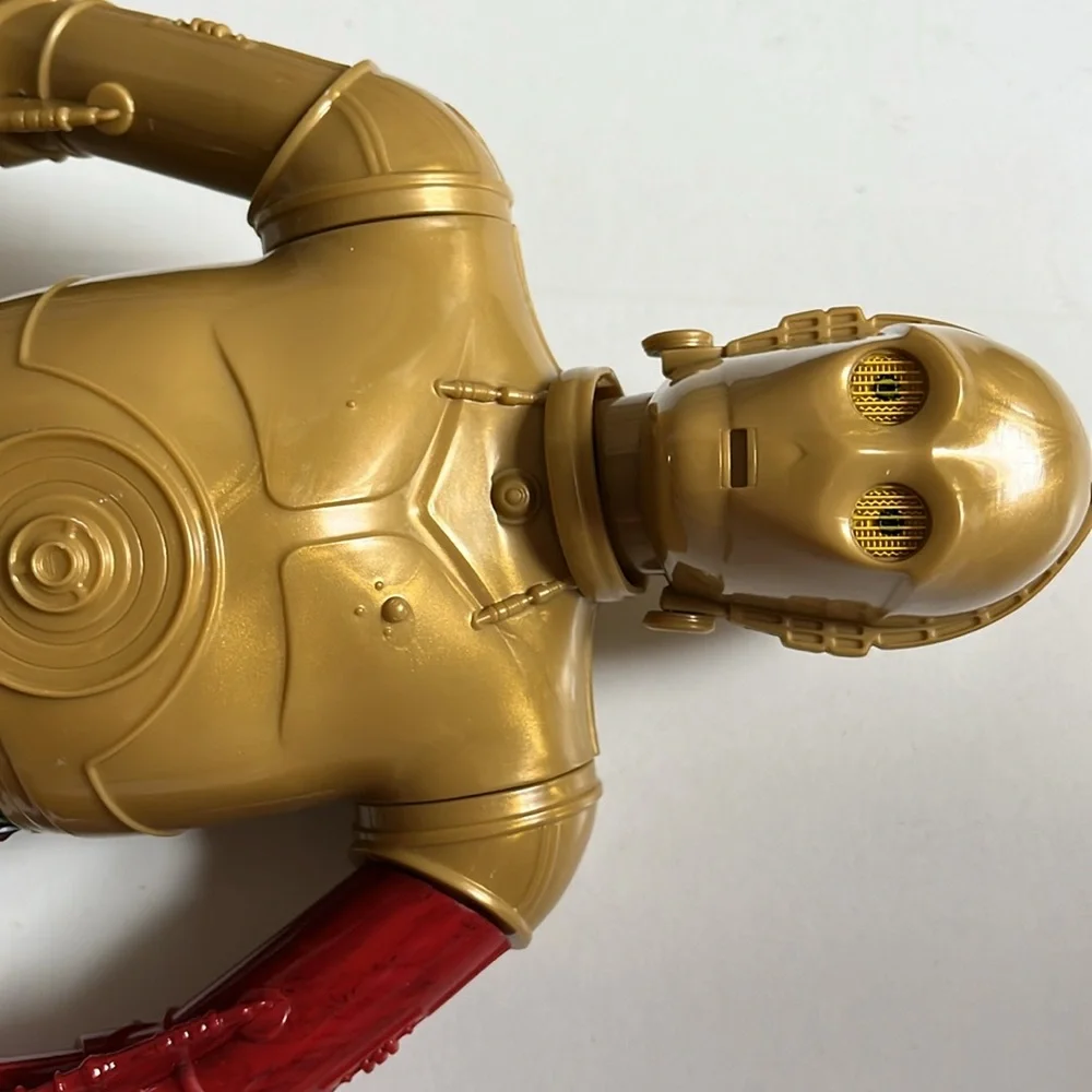 Star Wars The Force Awakens C-3PO Red Arm Action Figure 18” 2015 Jakks Pacific